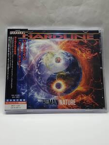 HARDLINE／HUMAN NATURE／ハードライン／ヒューマン・ネイチャー／国内盤CD／帯付／2016年発表／5thアルバム／入手困難盤