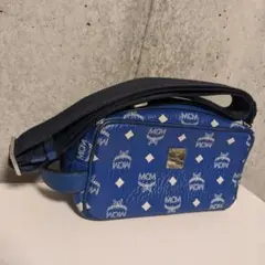 MCM ボディバッグ　ブルー