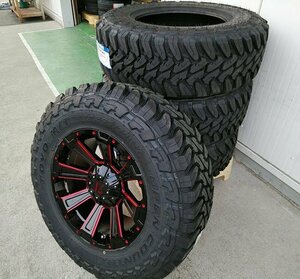 サーフ ハイラックス タイヤホイールセット トーヨー オープンカントリー MT 265/65R17 265/70R17 17インチ DeathRock