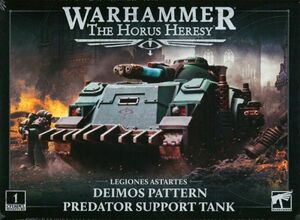 【ホルス・ヘレシー】デイモス型プレデター・サポートタンク DEIMOS PATTERN PREDATOR SUPPORT TANK[31-59][HORUS HERESY]ウォーハンマー