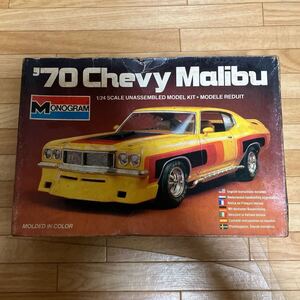 MONOGRAM☆プラモデル☆1/24☆70 Chevy Malibu☆送料660円