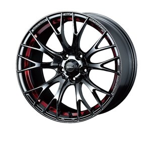 ウェッズスポーツ SA20R ホイール1本 18X7.5 5H 100 +45 レッドライトクローム (RLC)