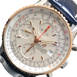 ブライトリング BREITLING ナビタイマー1 クロノグラフ 41 U13324(U13324211G1P1) PG/SS/レザー 腕時計 メンズ 中古