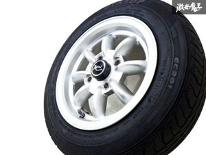 【 程度良好!! 】 ミニ 純正 XN12A ローバーミニ 12インチ 5J +25 PCD 101.65 4H 4穴 145/70R12 69S タイヤ 付 ホイール 1本 棚38A