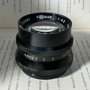 FUJI FUJINAR 25cm F4.5 レンズ TESSAR型 250