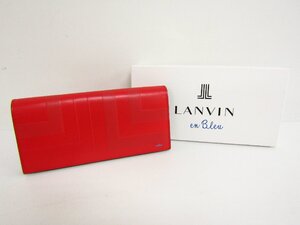 LANVIN ランバン 2つ折り長財布（小銭入れあり） ▼AC25401