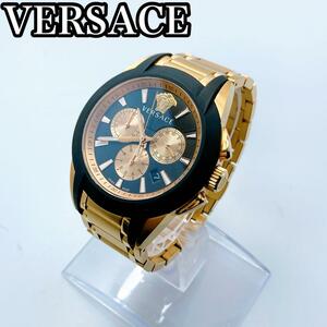 VERSACE ヴェルサーチ　VEM8 メデューサ　クロノグラフ　腕時計　メンズ