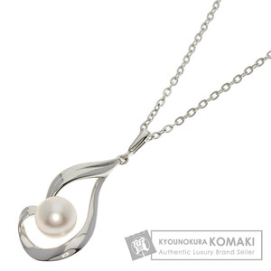 MIKIMOTO ミキモト アコヤパール 真珠 ネックレス シルバー レディース 中古