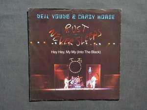 [即決][7インチ][米プロモ盤]■Neil Young & Crazy Horse - Hey Hey, My My (Into The Black)■ニール・ヤング■Rust Never Sleeps