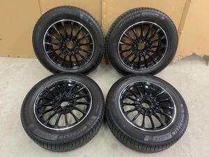 ■ 139 ベンツ 現行Aクラス EURO TECH 16in6.5J+38 5穴 PCD112 ミシュラン X-ICE3 205/60R16 2019年製 スタッドレス 4本セット