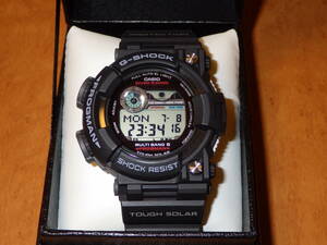 【新品同様】CASIO カシオ G-SHOCK GWF-1000-1JF FROGMAN フロッグマン タフソーラー 電波ソーラー マルチバンド6