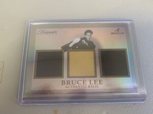 BRUCE LEE ブルース・リー 2024 KEEPSAKE Triple Patch Relic Silver 衣装 50th ANNIVERSARY トリプルメモラビリアカード 燃えよドラゴン 