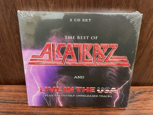 美品★THE BEST OF ALCATRAZZ/LIVE IN THE USA★CD2枚組・アルカトラス★JudasPriestIRONMAIDENOzzyDIOMegadethRAVENMETALCHURCHACCEPTRATT