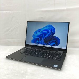 1円～タッチパネル搭載 Windows11 Pro DELL XPS 13 9365 P71G Core i5-8200Y メモリ8GB NVMeM.2 SSD256GB 13.3インチ T014716