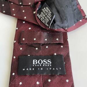 HUGO BOSS (ヒューゴボス) ボルドードットネクタイ