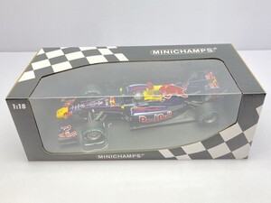 ミニチャンプス 1/18 レッドブル レーシング ルノー RB6 S.ベッテル アブダビGP ワールドチャンピオン2010 5 110 100105 [32-9185]