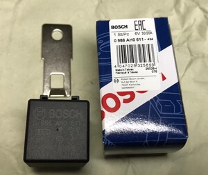 NEW BOSCH リレー 6V /20A/30A