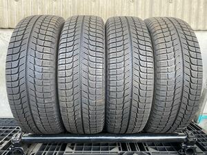 タ5203 送料無料☆深溝スタッドレス☆ミシュラン MICHELIN X-ICE3＋　225/65R17 102T 4本価格　2018年製