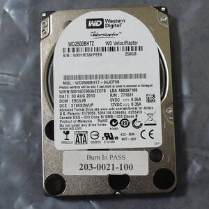 yb298/WD 内蔵型2.5インチ HDD/250GB/SATA600/10000rpm/厚さ≒14mm