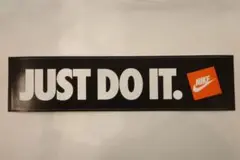 NIKE JUST DO IT. ステッカー 約30cm x 10cm