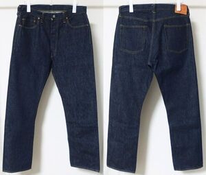 SUGAR CANE シュガーケーン SC49007 SCSC #07 13.5oz. BLUE DENIM WAIST OVERALLS 1946 MODEL 大戦モデル デニム パンツ W36L33