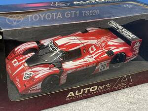 難◎オートアートAUTO art Racing division☆1/18 TOYOTA GT1 TS020 LeMans1998＃29ミニカー☆ 