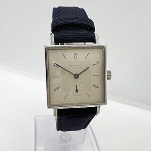 2858 NOMOS ノモス テトラ27 スモール スクエア 4454069 手巻き 腕時計 稼働品