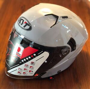 KYT ダブルシールド オープンフェイス ジェット　SHOEI ARAI KABUTO AGV ショーエイ アライ カブト ジェットヘルメット