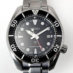 SEIKO セイコー PROSPEX プロスペックス GMT ダイバース 5K65-0AA0 ソーラー メンズ[328469