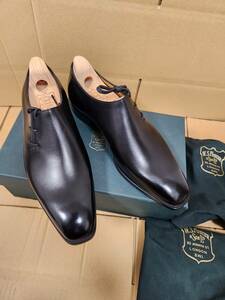 未使用 Foster&Son フォスターアンドサン 7 1/2 7.5 フォスターコレクション サイドレース john lobb, edward green等の靴好きにお薦め