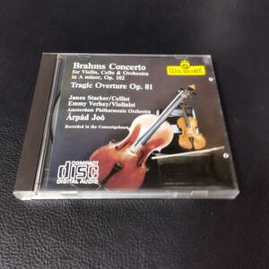 Brahms: Double Concerto / Tragic Overture　SE-CD-5023