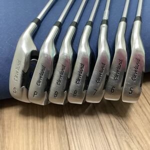 【フレックスS】 クリーブランド パッケージセット2018モデル メンズ アイアン7本セット 5～9、P、S CLEVELAND GOLF PACKEGE SET