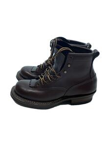 WHITE’S BOOTS◆レースアップブーツ/US8/BRW/レザー/350MVLTT/ブラウン/28cm位/