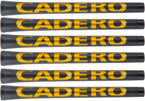 ★送料込価格★Cadero Grip 2x2 Pentagon UT Solo Ribbed Black / Gold x 6pcs★カデロ　グリップ★6本セット★