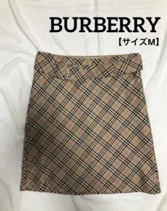 BURBERRYBLUELABEL チェック柄 タイトスカート 38