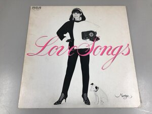 ▼　【LPレコード　Love Songs ラヴ・ソングス　竹内まりや　RVL-8047】073-02308