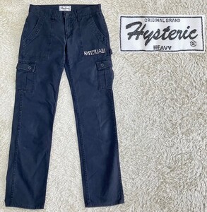 【オールドモデル★】Sサイズ HYSTERIC GLAMOUR カーゴパンツ/黒◆ヒステリックグラマー (11)