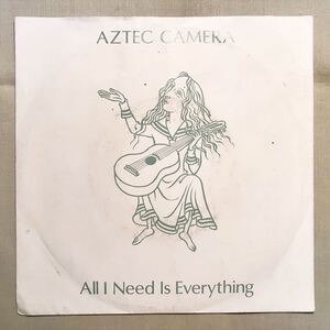 ◆ドイツORG◆ AZTEC CAMERA / ALL I NEED IS EVERYTHING ◆アズテック・カメラ