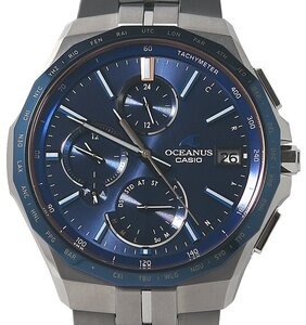 ★箱保付！極美品！CASIO カシオ OCEANUS オシアナス マンタ S5000 シリーズ OCW-S5000F-2AJF 電波ソーラー メンズ★