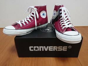 コンバース 【 ALL STAR US 100 COLORS HI BURGUNDY 28cm 】 オールスター 100 カラーズ ハイカット バーガンディ 新品 未使用