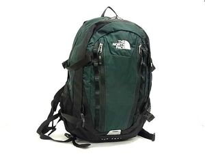 1円 ■美品■ THE NORTH FACE - ザ・ノースフェイス ビッグショット ナイロン リュックサック グリーン系×ブラック系 BI9111