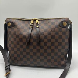 美品 LOUIS VUITTON ルイヴィトン ドゥオモ ダミエ エベヌ ショルダーバッグ クロスボディ 斜めがけ N41425