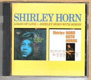 【中古CD】SHIRLEY HORN / LOADS OF LOVE + SHIRLEY HORN WITH HORNS