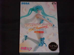 【未開封品】初音ミクシリーズ スーパープレミアムフィギュア 初音ミク 15th Anniversary Zhou Ver. SPM スオウ