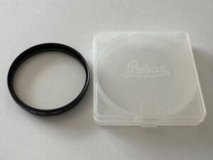 LEICA E55 UVa 13373 GERMANY FILTER☆美品 純正ケース☆ライカ フィルター 55mm