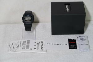 CASIO DW-5600UE-1JF G-SHOCK 今年の１月購入、約１５日使用 新品に近い美品 