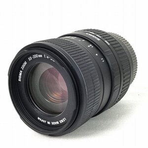 【中古品】 シグマ / SIGMA 55-200mm F4-5.6 DC ペンタックス用 ペンタックスマウント 望遠ズーム 55～200mm 9群12枚 110cm 30018412