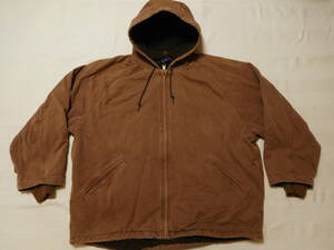 USED★NAUTICA/ノーティカ Hooded Duck Jacket/フーディット ダックジャケット★XXL