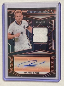 2023-24 Panini Obsidian Soccer Jersey Autographs Electric Etch Orange Harry Kane /25 ハリー・ケイン 直筆サインジャージーカード