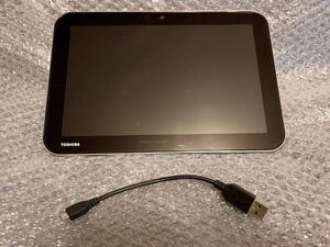 美品 動作確認後初期化済 東芝TOSHIBA AT10-A AT503 Android タブレット